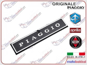 Vespa PX Yazı ´´PIAGGIO´´ Korna Panel Levha Yazı