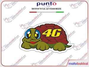 46 KAPLUMBAĞA KÜÇÜK Punto Sticker Çıkartma