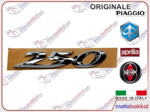 Piaggio X9 Evo 250 Yazı ´´ 250 ´´ Ön Panel İçin